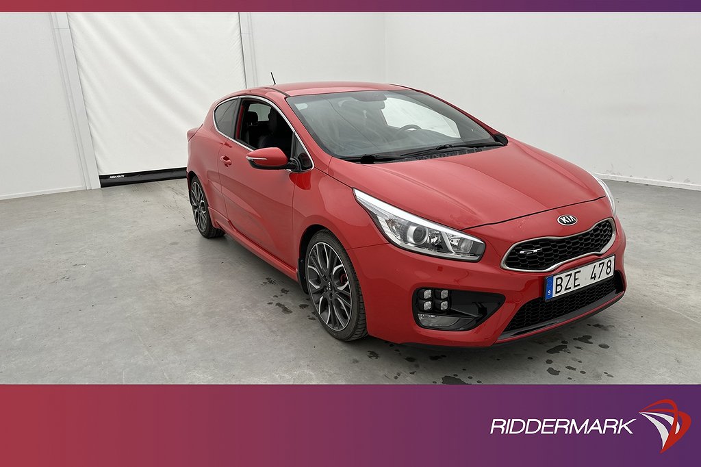 Kia Cee´d Pro GT GDI 204hk Rattvärme Sensorer Farthållare