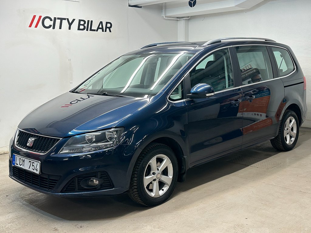 Seat Alhambra 2.0 TDI Ecomotive 7-Sits Drag Gardin Nyservad