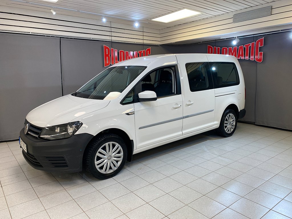 Volkswagen Caddy Maxi Life 2.0TDi AUT 7-SITS DRAG MOTORVÄRMARE