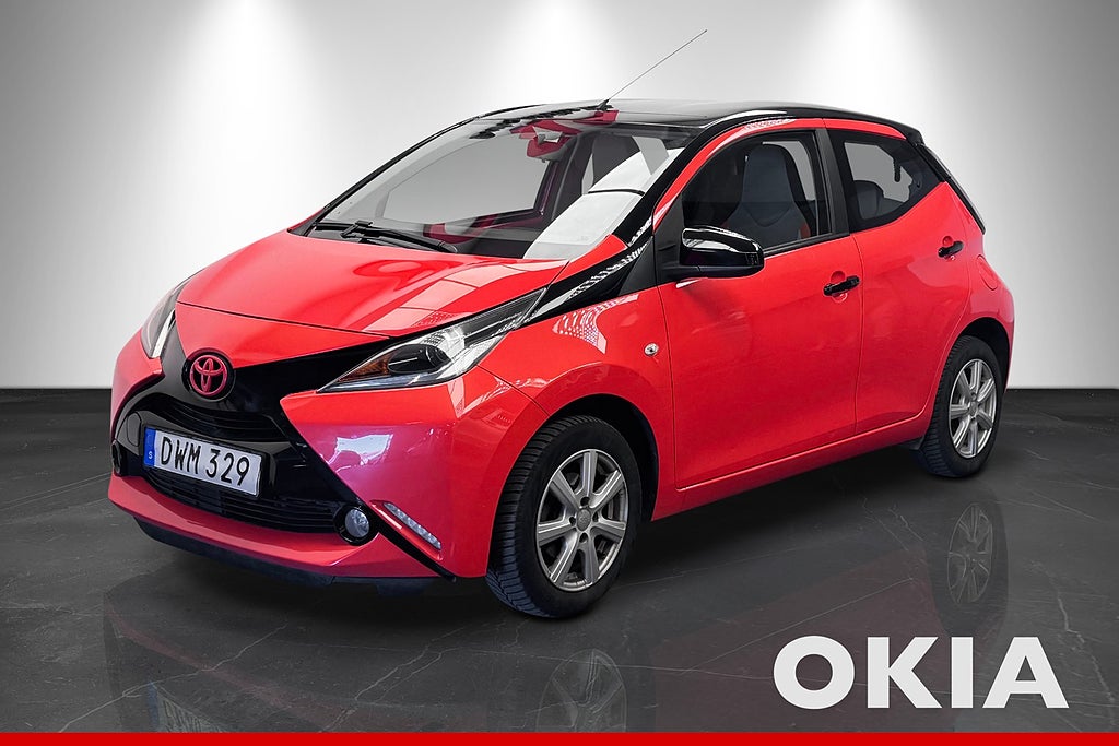 Toyota Aygo 5-dörrar 1.0 VVT-i x-shift X-CITE B-Kamera 