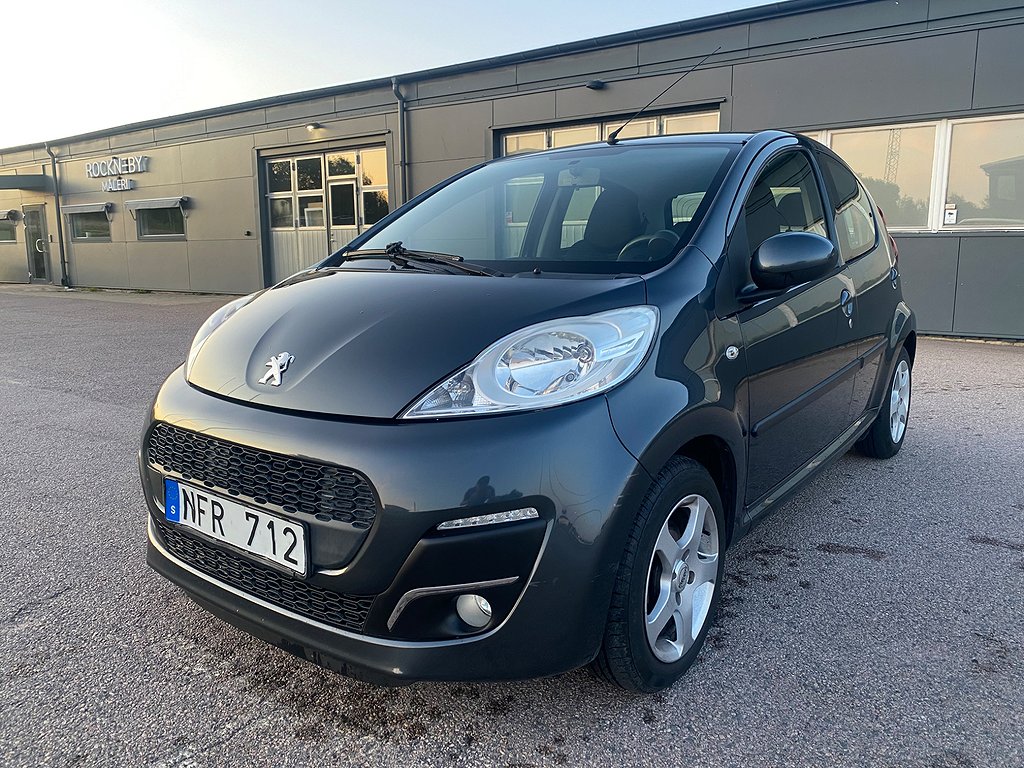 Peugeot 107 5-dörrar 1.0 Euro 5 |NYBES|NYSERVAD|7500MIL|