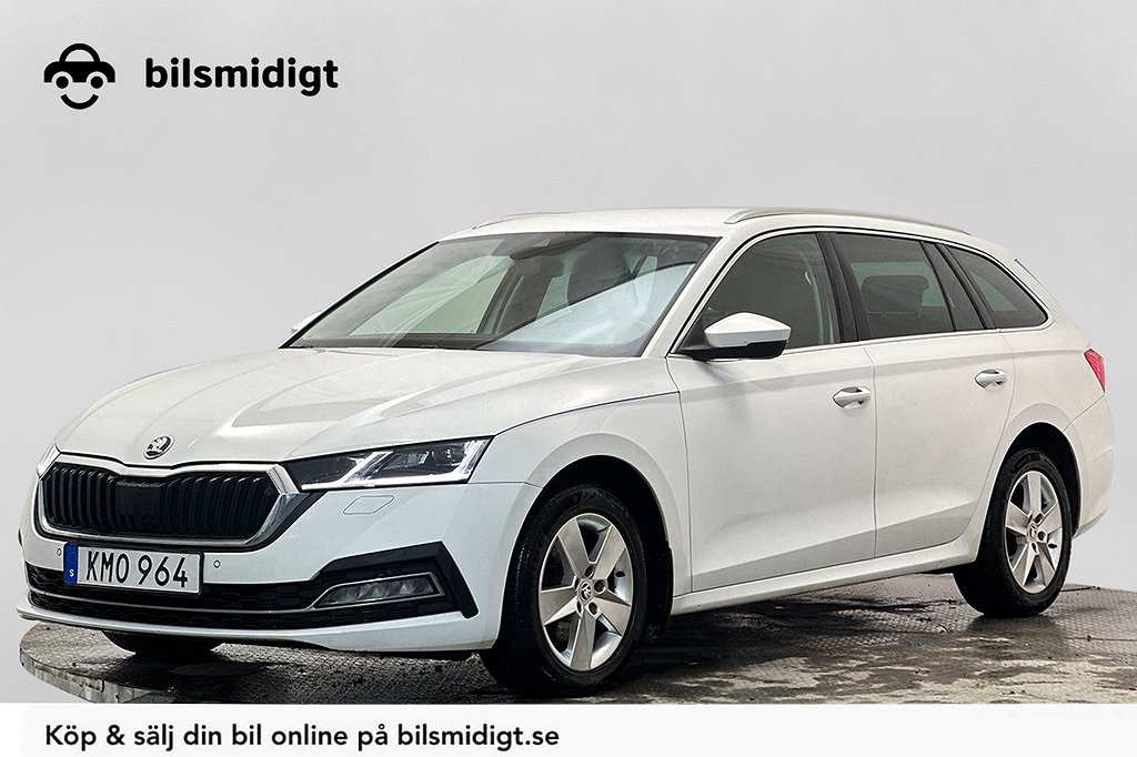 Skoda Octavia Kombi 2.0 TDI Style Drag Värmare Kam Navi Moms