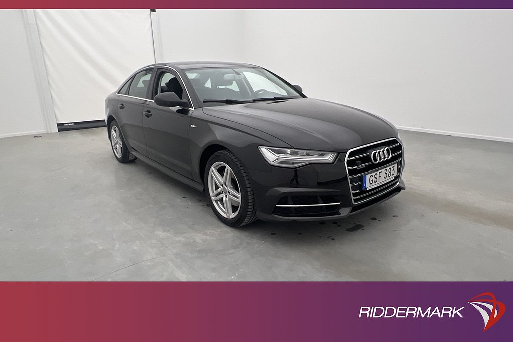 Audi A6 Sedan 2.0 TDI Q 190hk S-Line Värmare Sensorer Drag