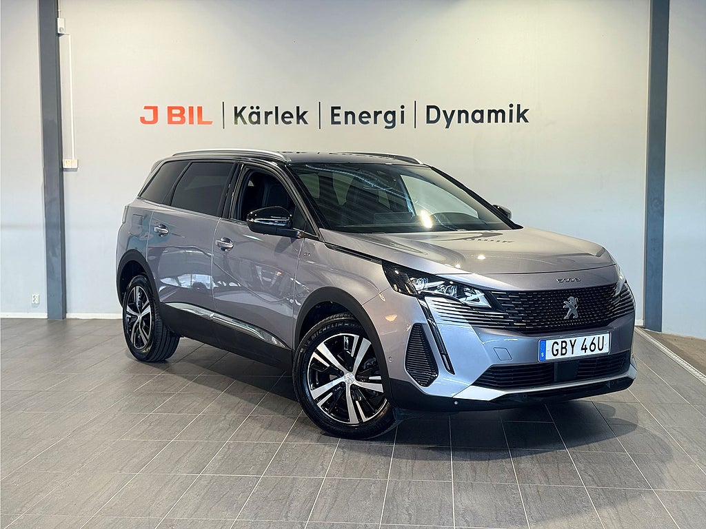 Peugeot 5008 GT 1.2 PT 130hk Aut - 7-SITS, B-KAMERA, CARPLAY