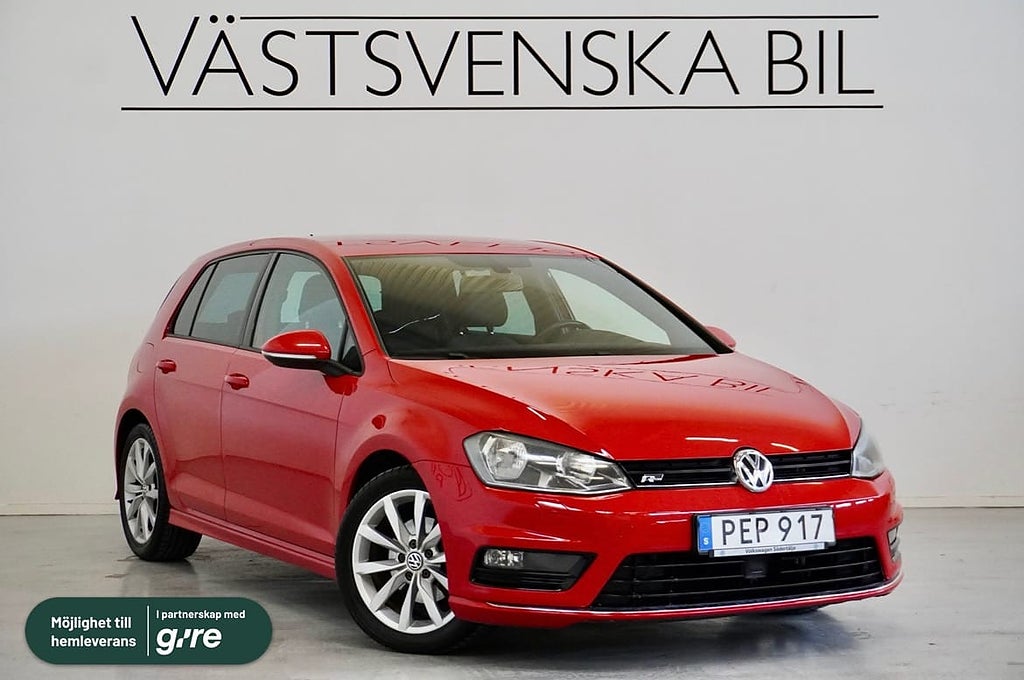 Volkswagen Golf 2.0 TDI 150hk R-line / Värmare / Drag