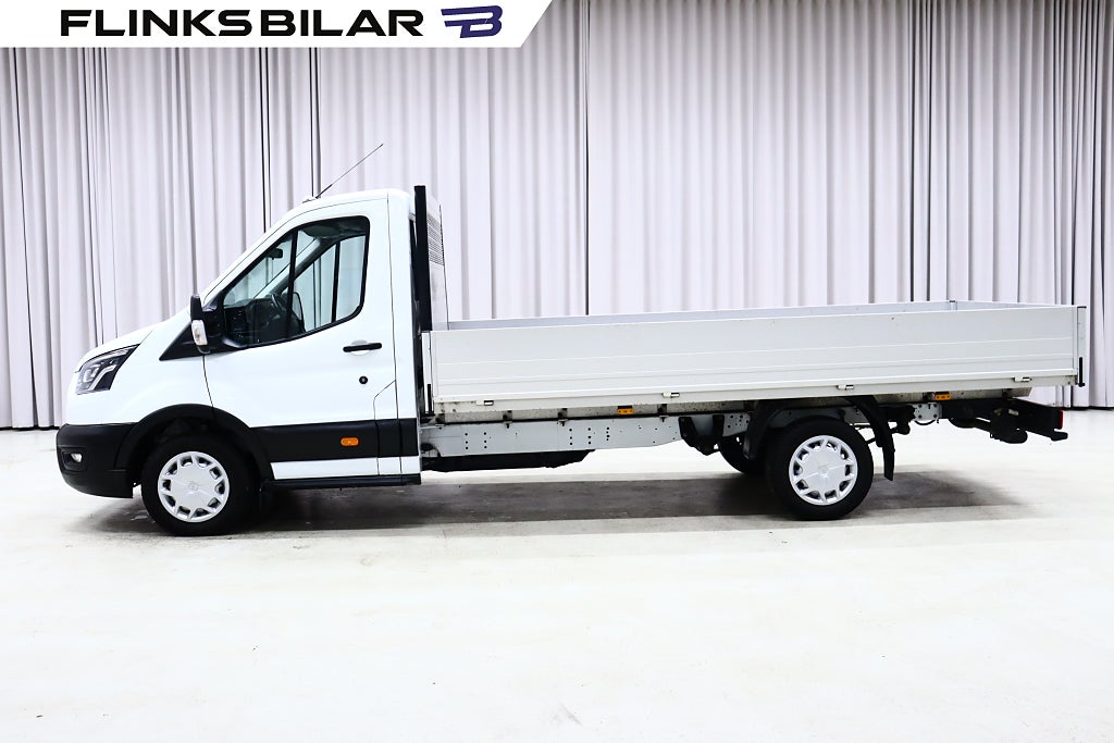 Ford transit 350 170HK L4|Automat|Långflak|LED|Moms