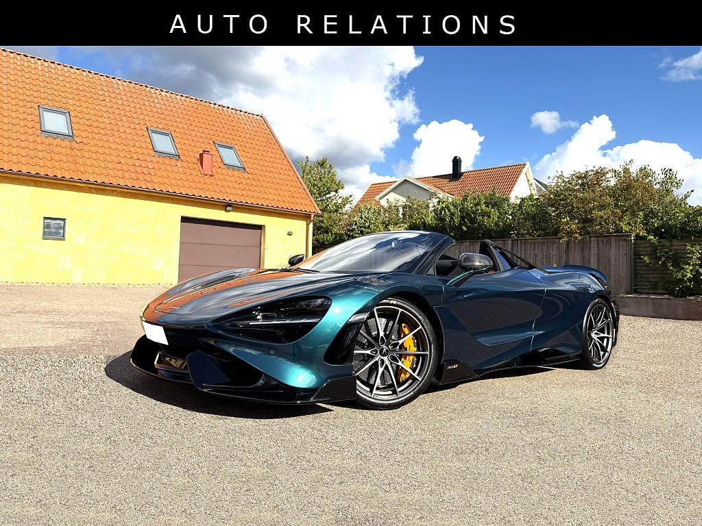 McLaren 765LT Spider 765Hk 295mil SE SPEC Svensksåld 1 Ägare