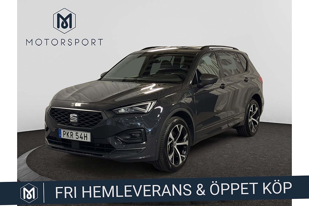 Seat Tarraco PHEV FR 245hk Drag Navi Elstol 360°-Kamera Adap-farth