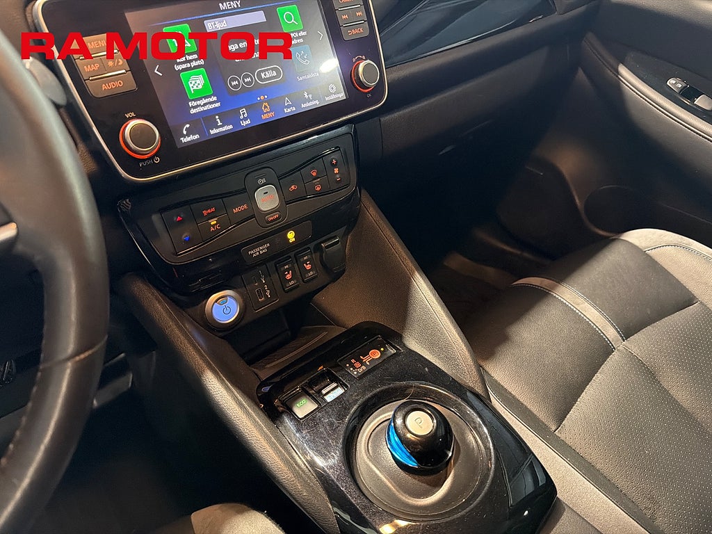 Nissan Leaf Tekna | 40kWh | 360° | Bose | Värmepump | Navi | Moms 2023