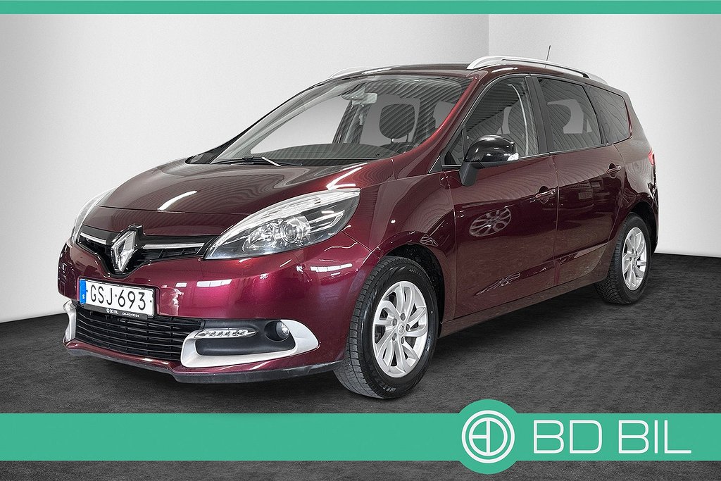 Renault Grand Scénic 1.5 dCi 7-SITS LIMITED AUT LÅGA MIL