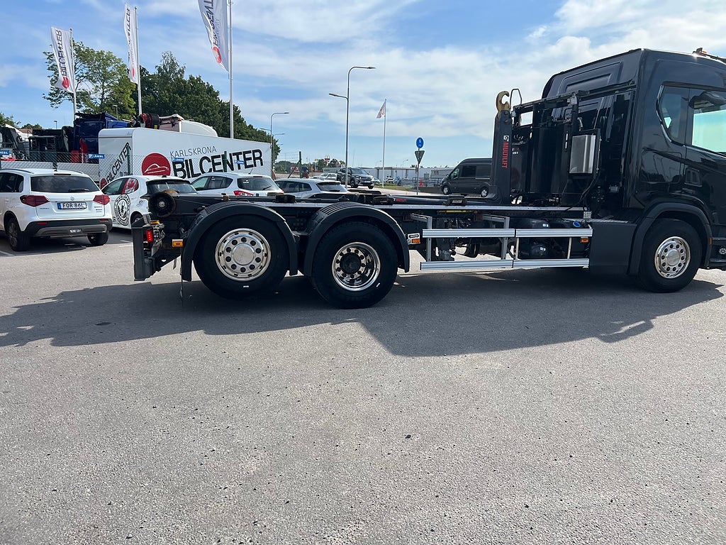 Scania G450 6x2*4 XT Lastväxlare, Fullt Plogutrustad