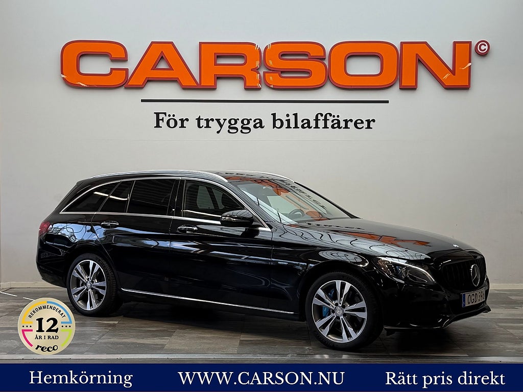 Mercedes-Benz C *HÖSTREA*350 T e Aut Burmester Luftfjädring Drag ACC