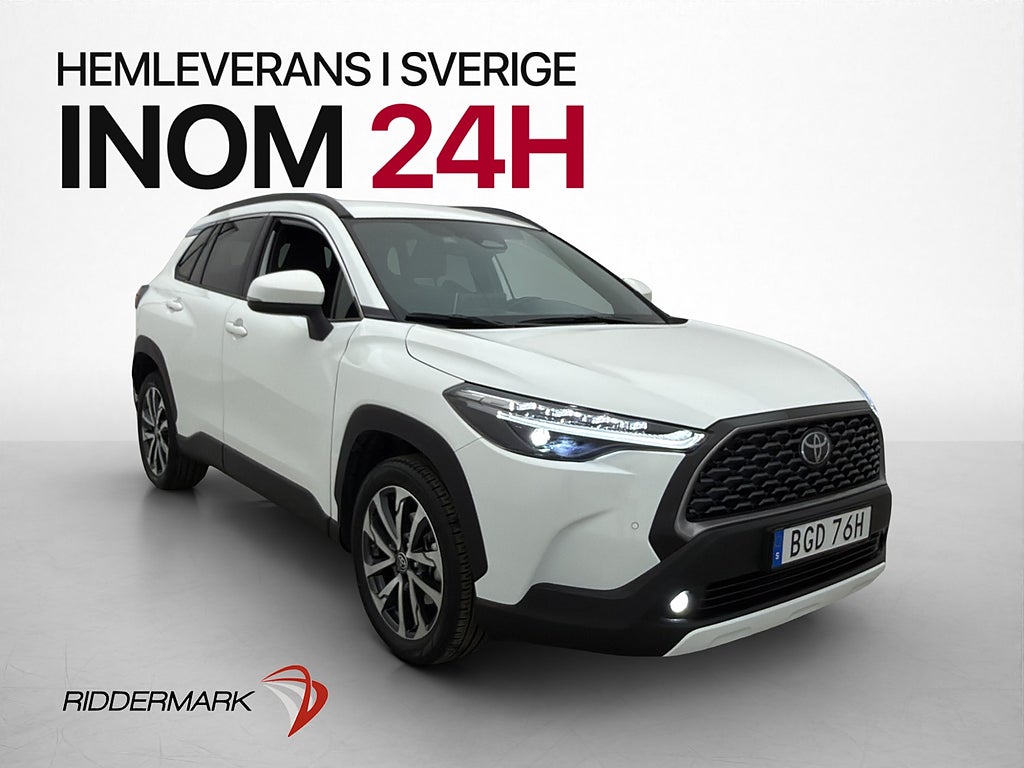 Toyota Corolla Cross Hybrid AWD 197hk Kamera Rattvärme