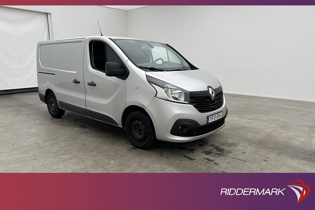 Renault trafic 1.6dCi Värmare Drag B-Kamera V-Inredd Moms