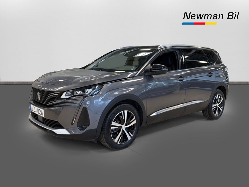 Peugeot 5008 GT 1.2 PureTech 130hk, 5 års garanti från första reg datum