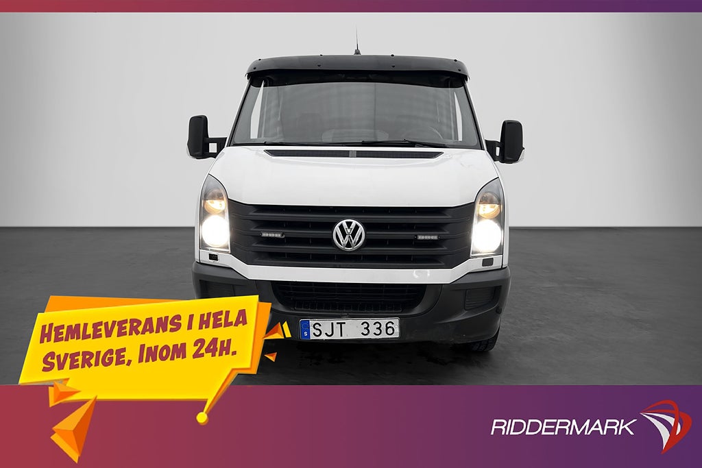 Volkswagen crafter KRANBIL Flakbil Värmare Drag MOMS