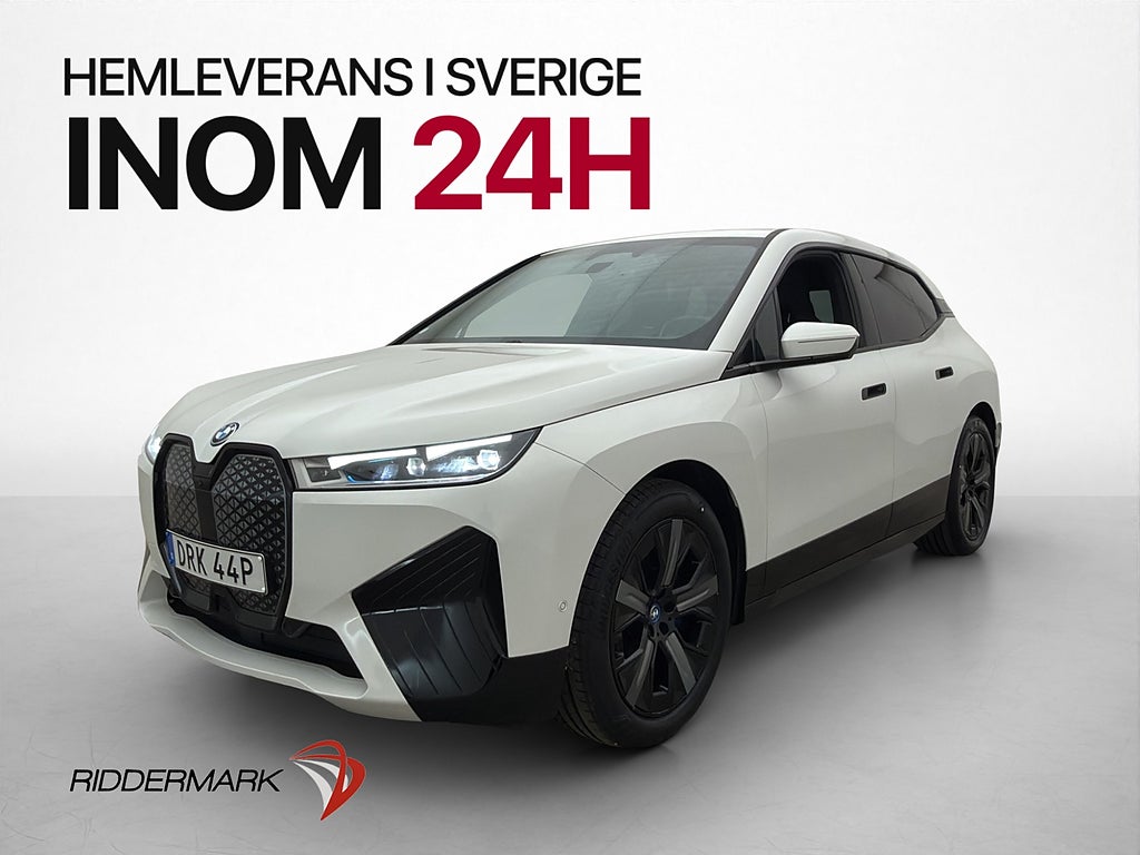 BMW iX xDrive40 Sport line Laser HUD H/K Cockpit Läder Drag