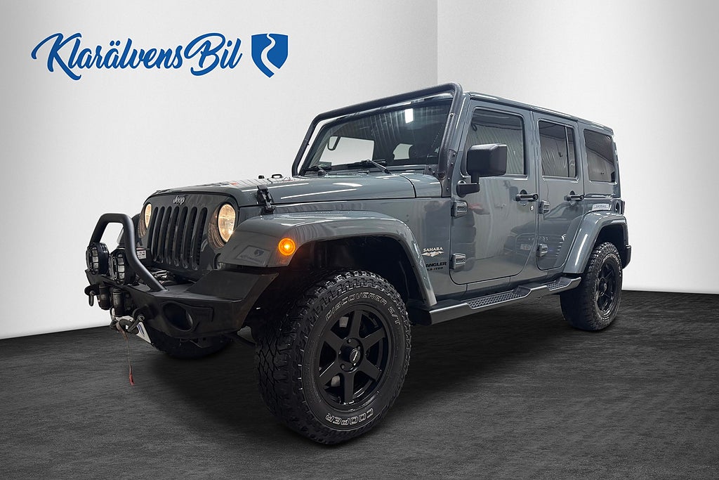 Jeep Wrangler Unlimited 2.8 4WD (200hk) Navi Winch Drag