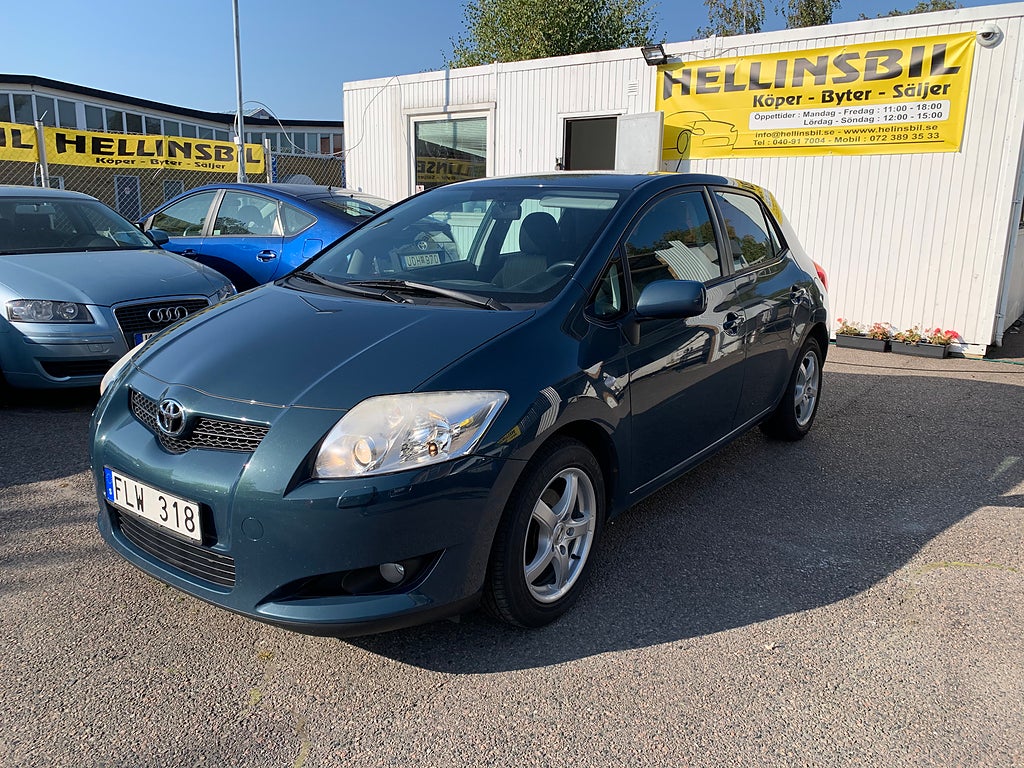 Toyota Auris 5-dörrar 1.6 Dual VVT-i 124hk