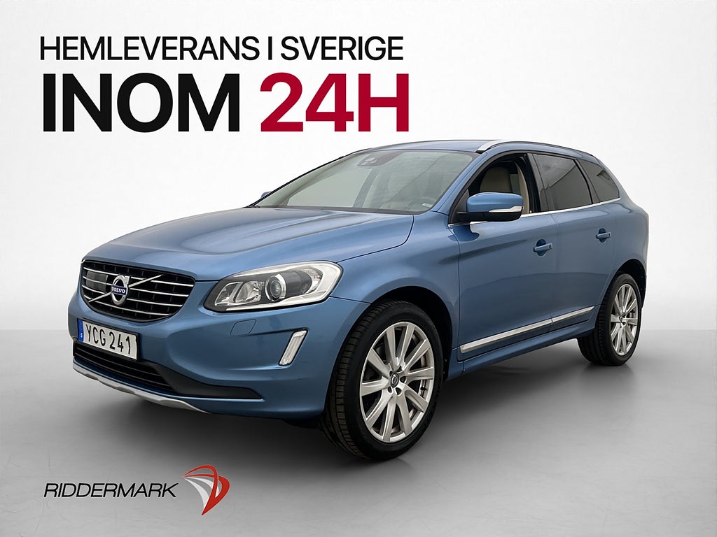 Volvo XC60 D4 Summum VOC Värmare 2-Brukare Navi Dragkrok