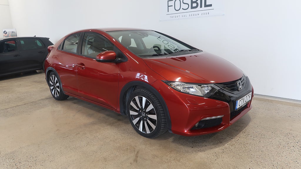 Honda Civic *RÄNTEKAMPANJ 3.45%* 1.8 i-VTEC Sport Kamera Nyservad