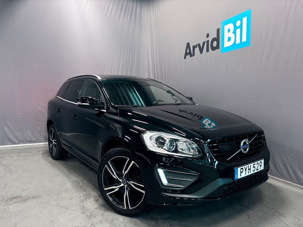 Volvo XC60 D4 Polestar AWD Classic R-Design B-KAM VÄRM PANO H&K