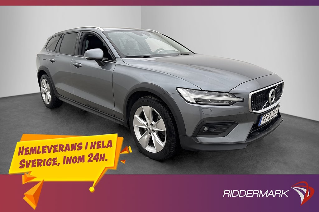 Volvo V60 Cross Country D4 190hk AWD Värmare VOC Kamera Drag