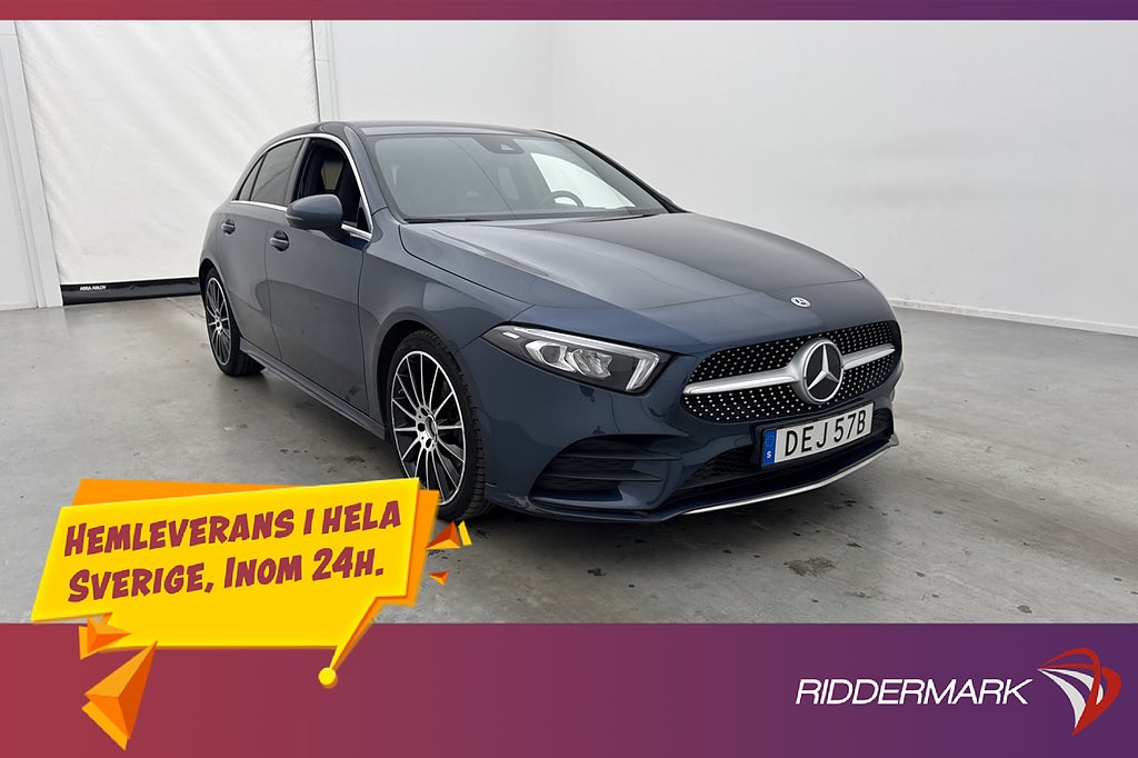 Mercedes-Benz A 180 136hk AMG Kamera L Assist 0,53L/mil