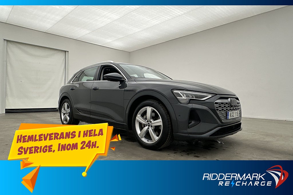 Audi Q8 E-tron Quattro Cockpit Skinn Kamera Drag Navi MOMS