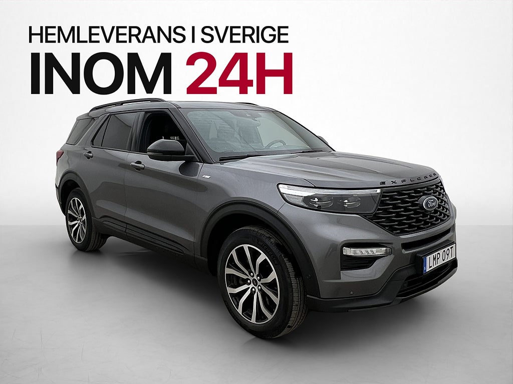 Ford Explorer Plug-In 457hk AWD ST-Line 7-Sits Pano 360° B&O