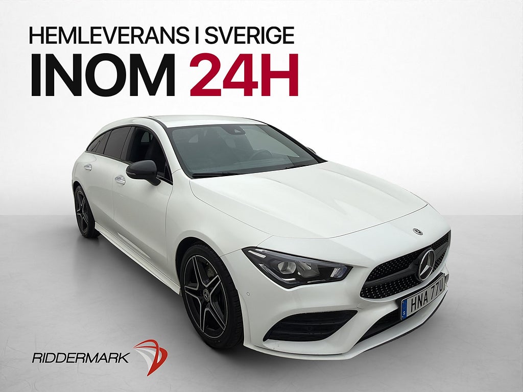 Mercedes-Benz CLA 200 d SB AMG Wide D-Värm Kamera Drag Navi