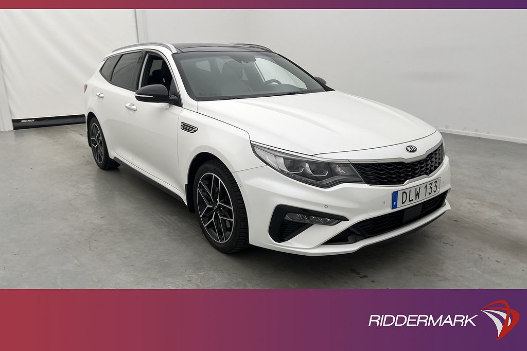 Kia Optima SW T-GDI 180hk GT-Line H/K Pano Kamera Skinn