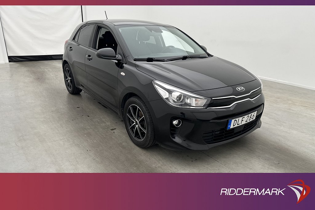 Kia Rio 1.2 CVVT 84hk Advance Plus Kamera CarPlay Rattvärme