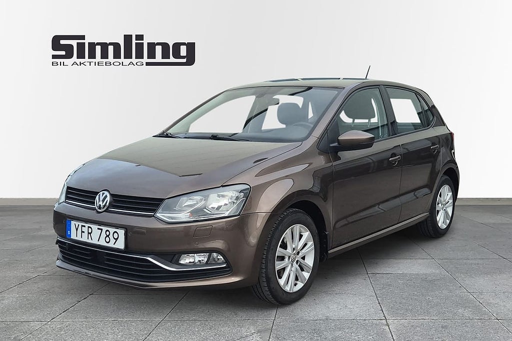 Volkswagen Polo 5-dörrar 1.2 TSI BMT Manuell, 90hk