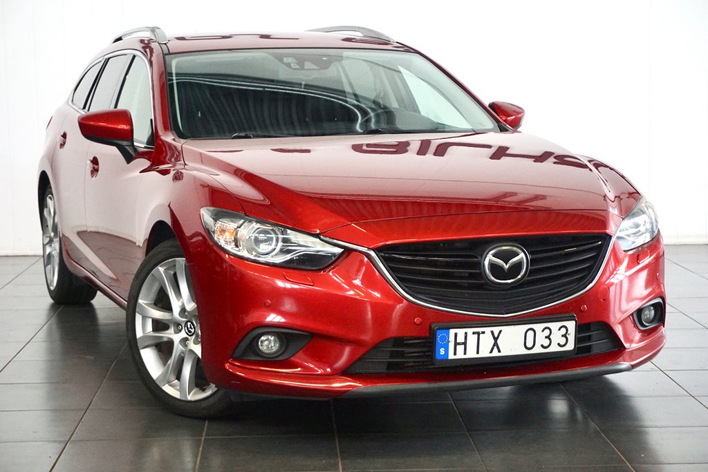 Mazda 6 Wagon 2.2 SKYACTIV-D Optimum B-kam Navi Skinn Bose