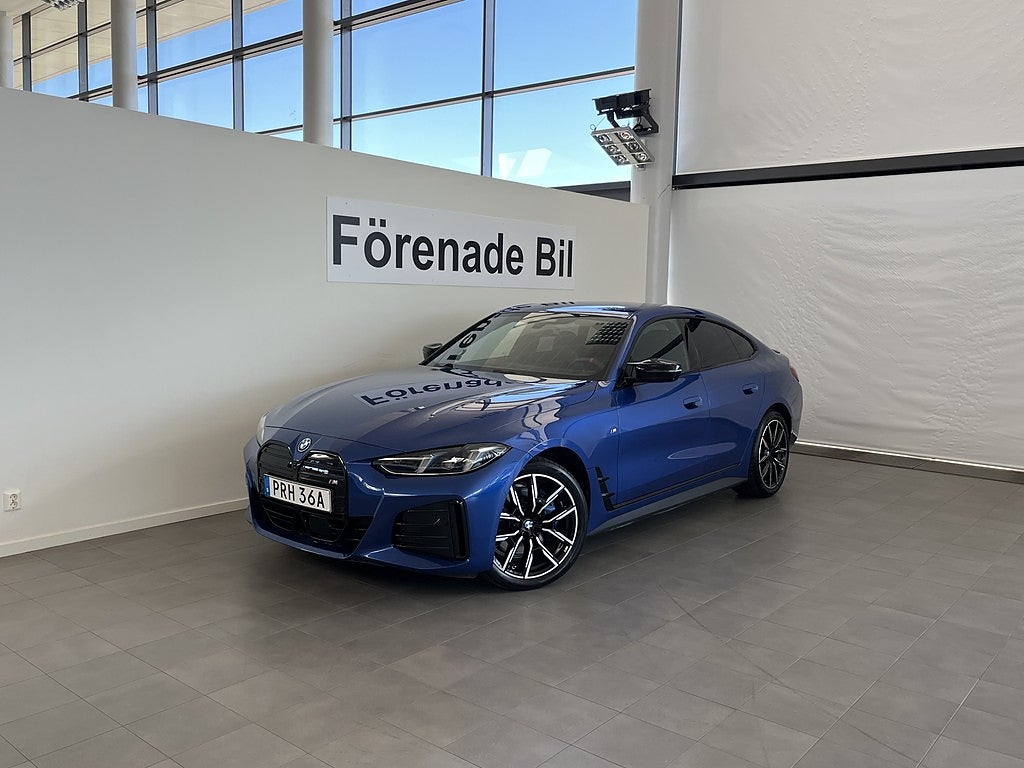 BMW i4 M50 xDrive Fully Charged M Sport H/K Drag Rattvärme 
