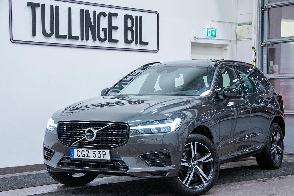 Volvo XC60 Recharge T6 AWD R-Design Pano Läder Drag H&K 360°