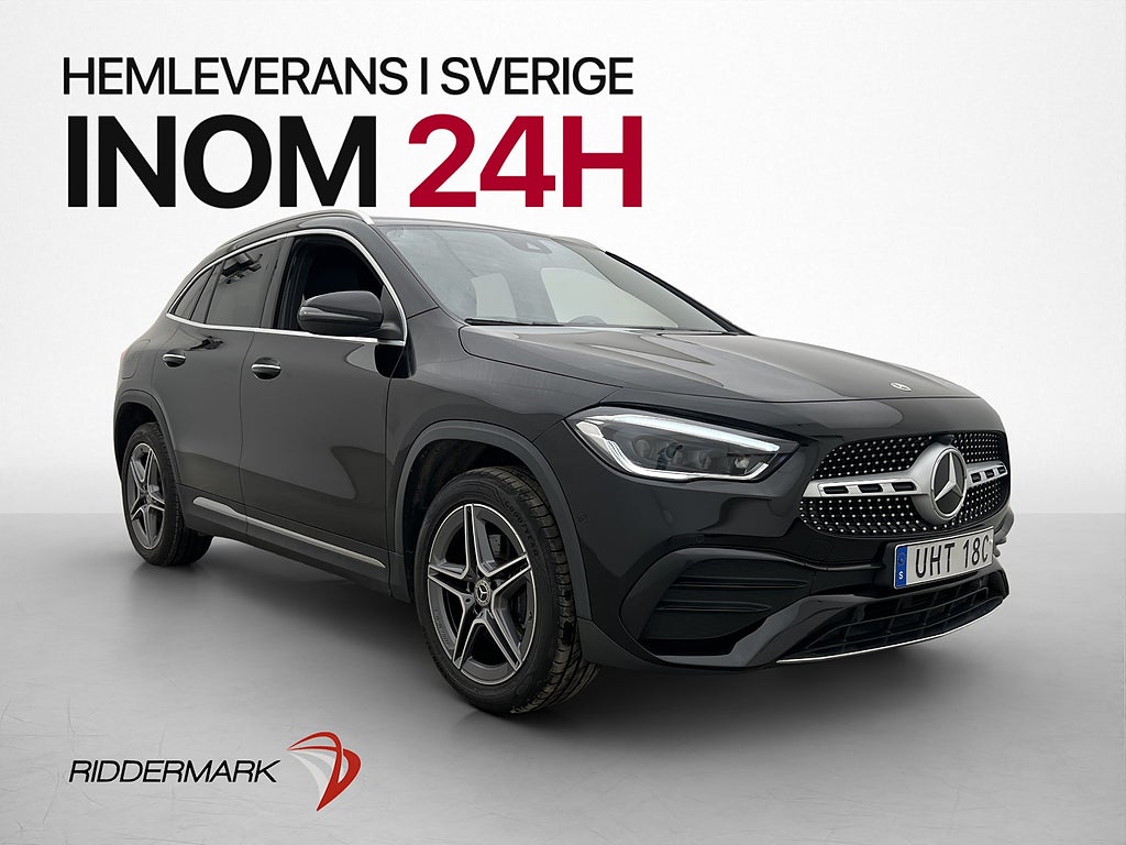 Mercedes-Benz GLA 250 e AMG Värmare Wide Kamera CarPlay