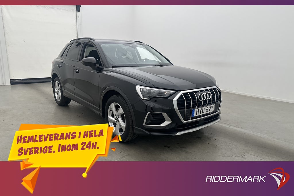 Audi Q3 35 TFSI 150hk Proline Advanced Drag Cockpit CarPlay