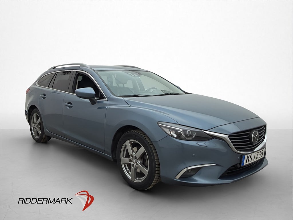 Mazda 6 2.2 AWD 175hk Optimum Värmare BOSE HuD Skinn