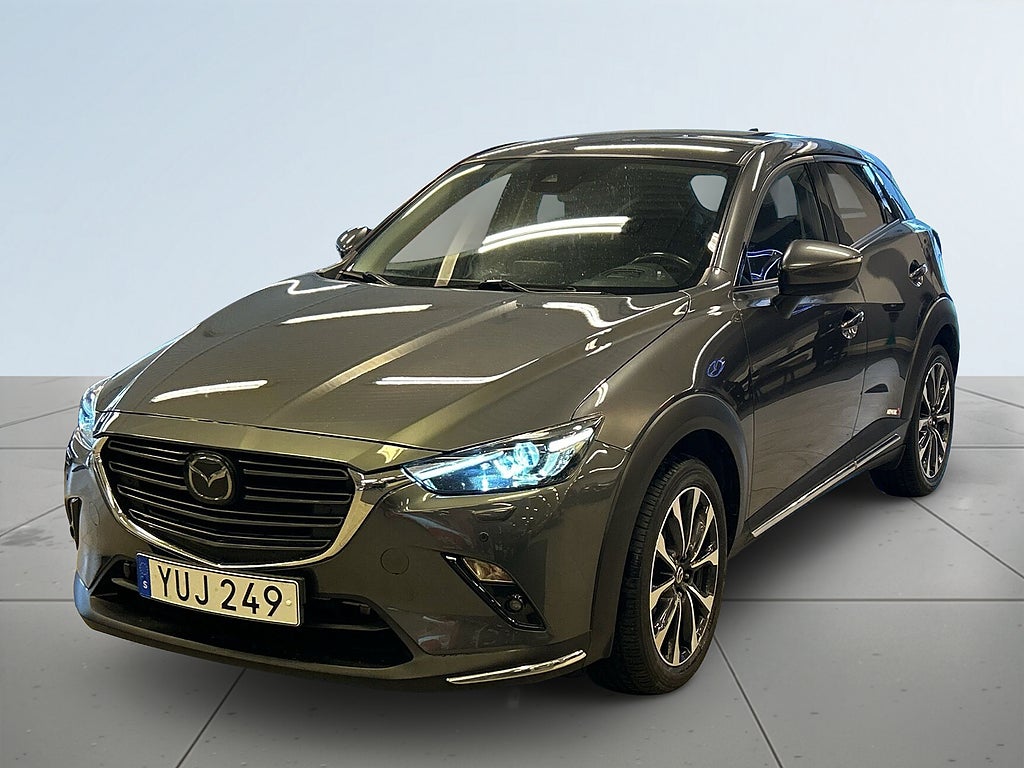 Mazda CX-3 2.0 SKYACTIV-G AWD 10Årsgaranti/Drag/BOSE/Navi/SoV-Däck