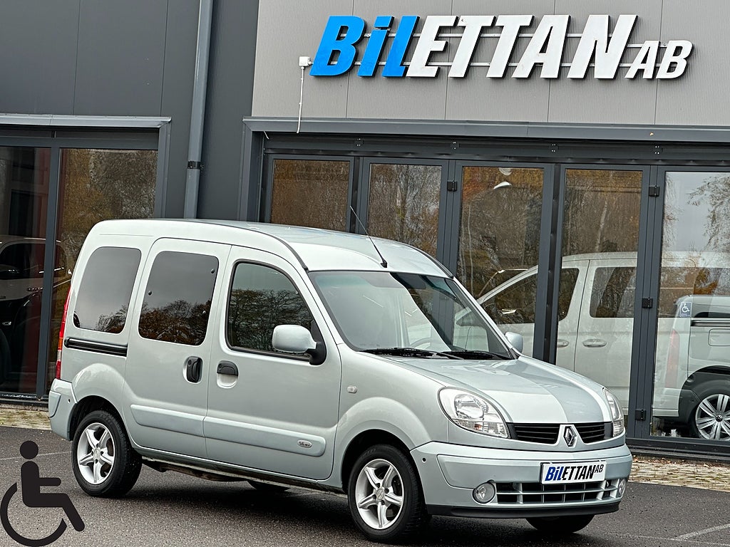 Renault Kangoo Express Passenger 1.6|Handikappanpassad|Ramp