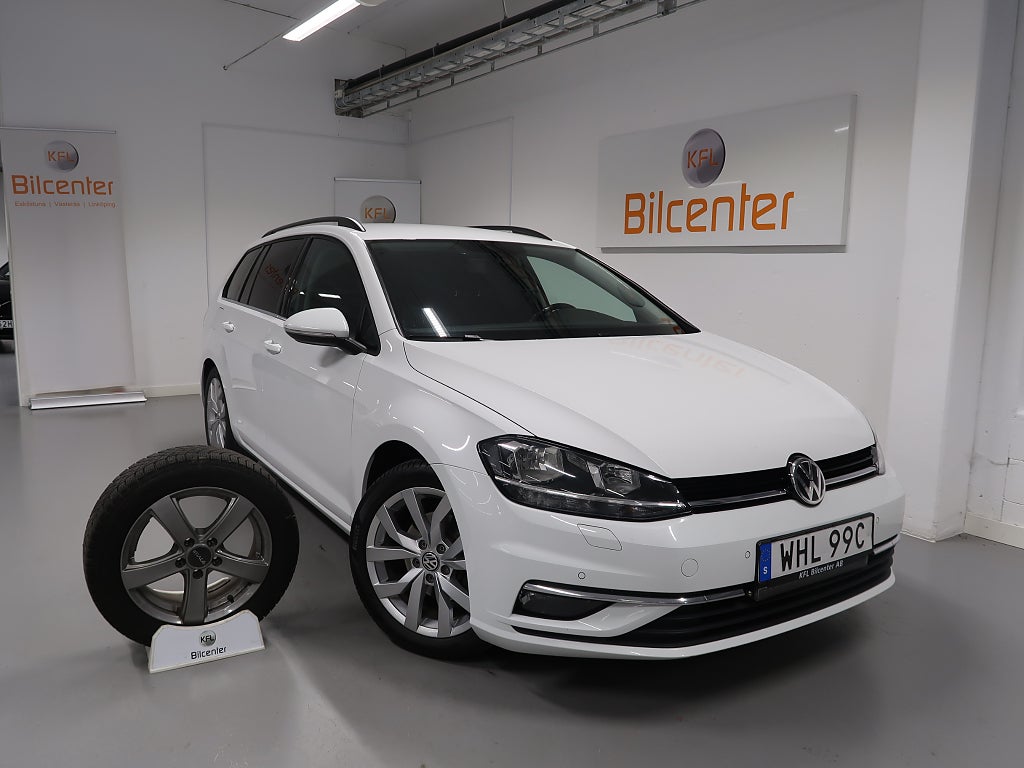 Volkswagen Golf Sportscombi 1.5 TSI GT V-Däck ingår Drag-Värmare-CarPla