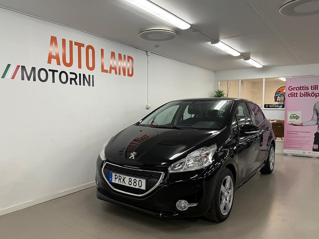Peugeot 208 5-dörrar 1.2 VTi 82hk /Nybesiktigad / 1-Ägare !