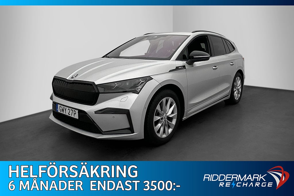 Skoda Enyaq 80x 265hk Sportline Kamera Navi Drag MOMS