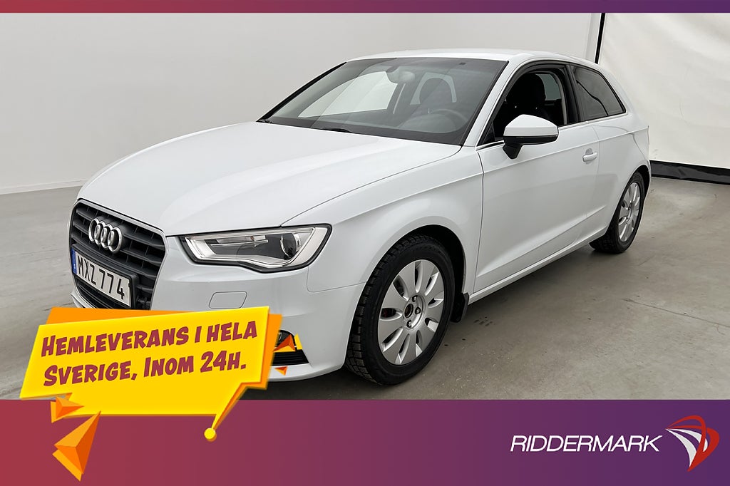 Audi A3 1.8 TFSI 180hk Ambition P-Sensorer Sportstolar BT