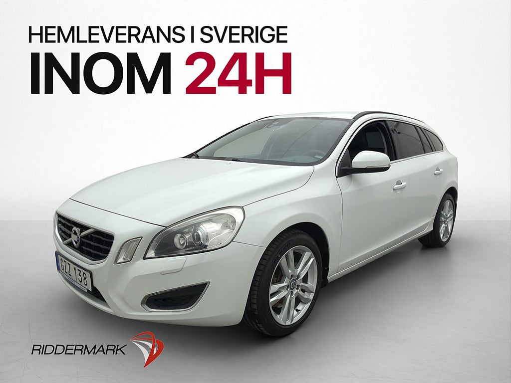 Volvo V60 D4 AWD Momentum Värmare Skinn Kamrem-Bytt Dragkrok