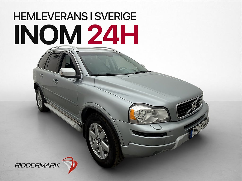 Volvo XC90 D5 AWD 200hk R-Design 7-Sits Glastak D-Värm Drag