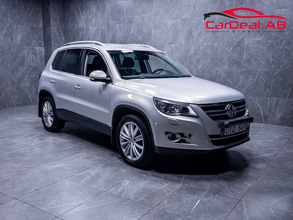 Volkswagen Tiguan 1.4 TSI 4Motion 150hk Värmare LED-ramp Utfällbar drag