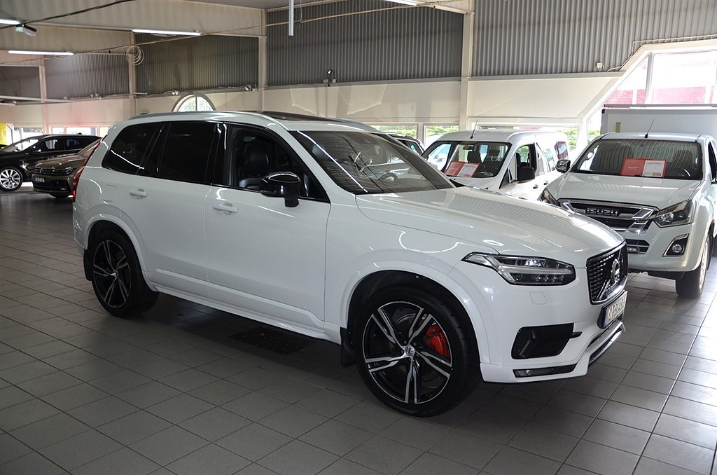 Volvo XC90 Polestar Optimering D5 AWD , 240hk R-Design 7 sits Panorama
